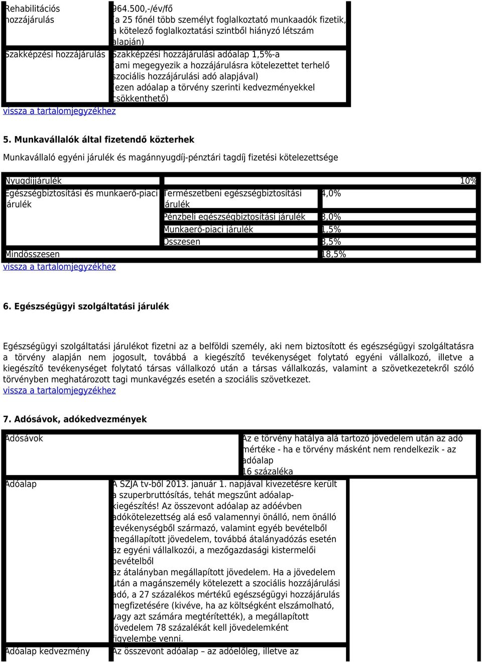 (ami megegyezik a hozzájárulásra kötelezettet terhelő szociális hozzájárulási adó alapjával) (ezen adóalap a törvény szerinti kedvezményekkel csökkenthető) 5.