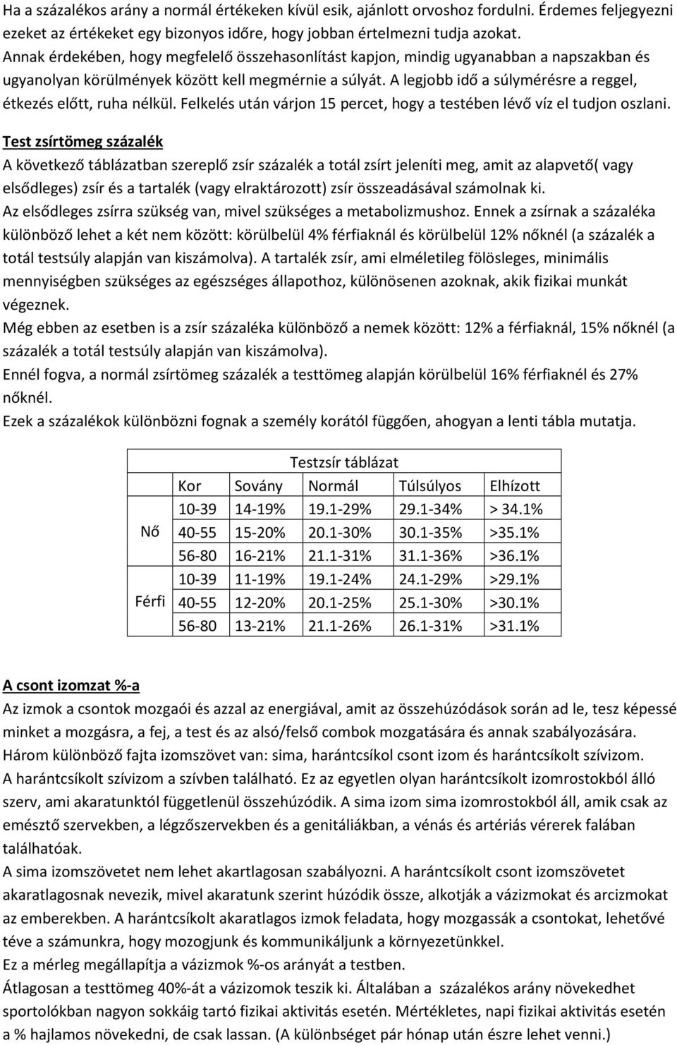 A legjobb idő a súlymérésre a reggel, étkezés előtt, ruha nélkül. Felkelés után várjon 15 percet, hogy a testében lévő víz el tudjon oszlani.