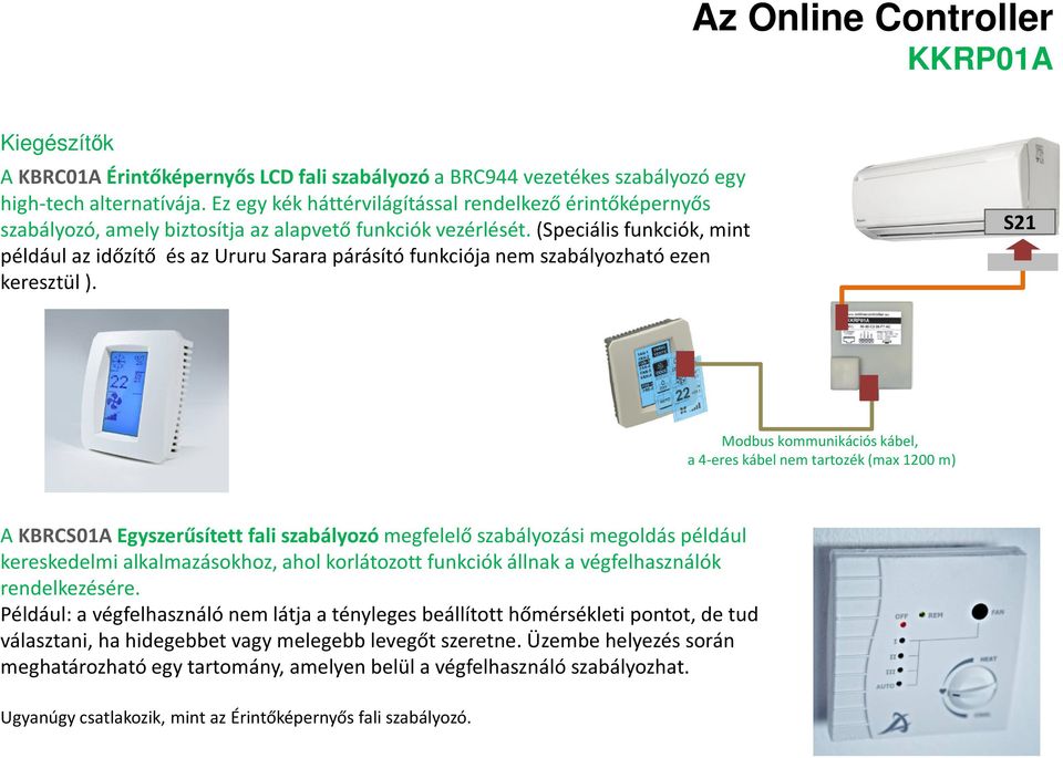 (Speciális funkciók, mint például az időzítő és az UruruSararapárásító funkciója nem szabályozható ezen keresztül ).