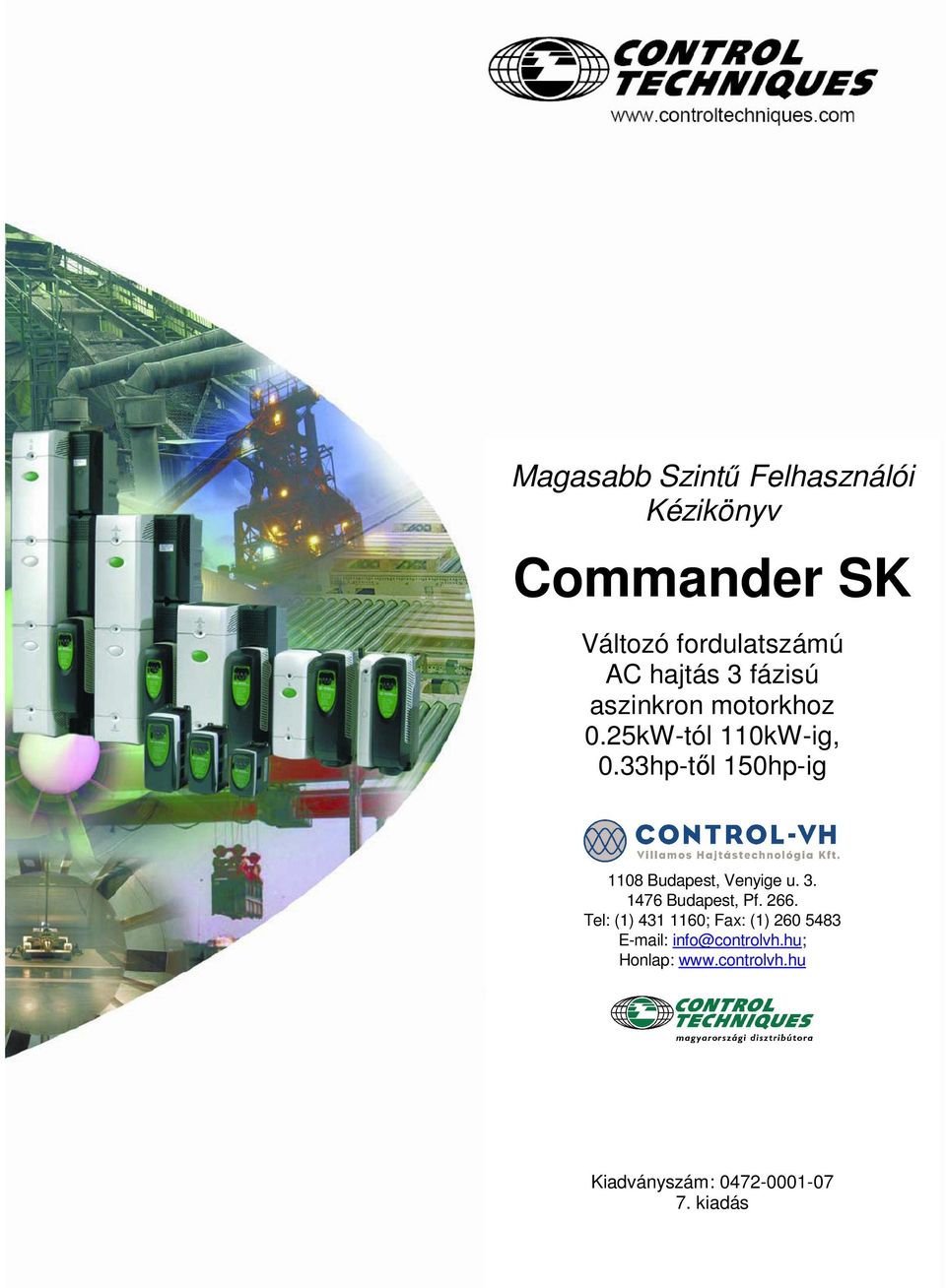 Commander SK. Magasabb Szintű Felhasználói Kézikönyv - PDF Ingyenes letöltés
