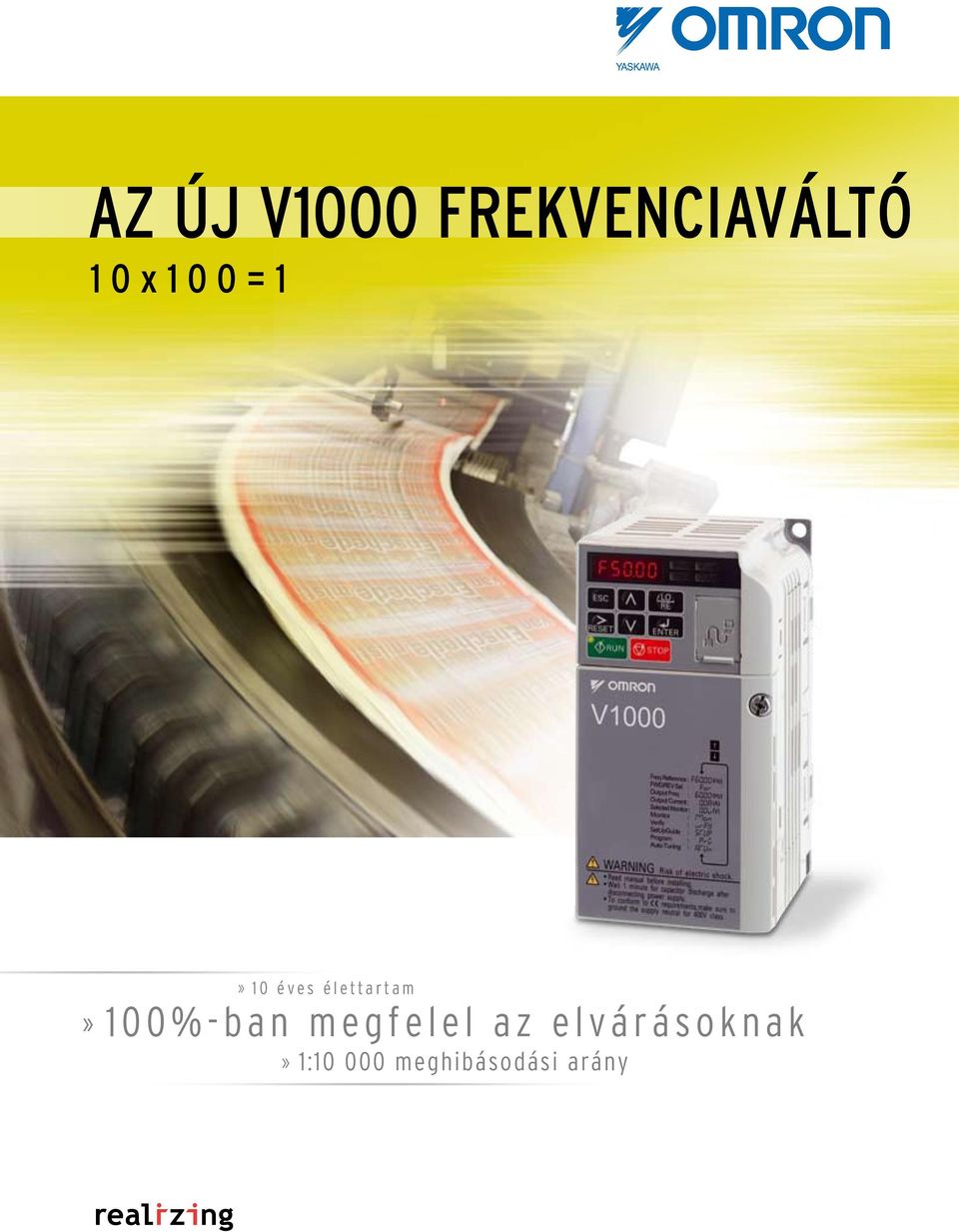 AZ ÚJ V1000 FREKVENCIAVÁLTÓ 1 0 x = 1 - PDF Free Download