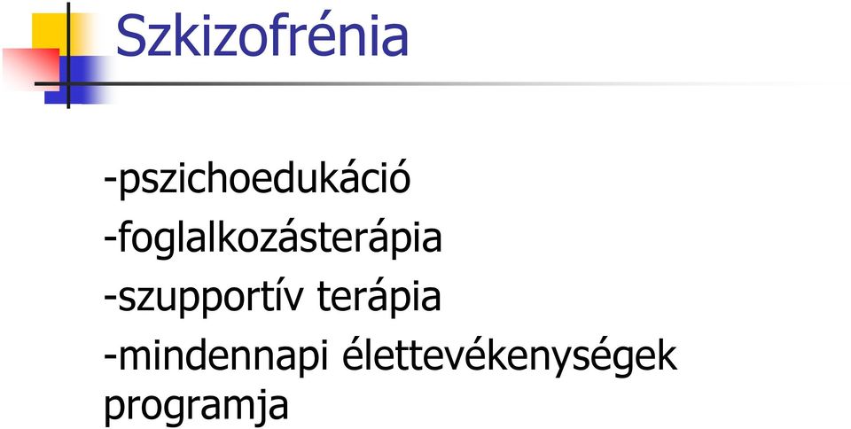 -foglalkozásterápia