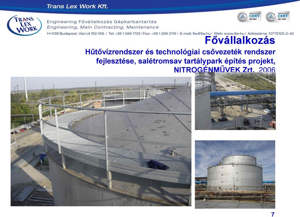 fejlesztése, salétromsav