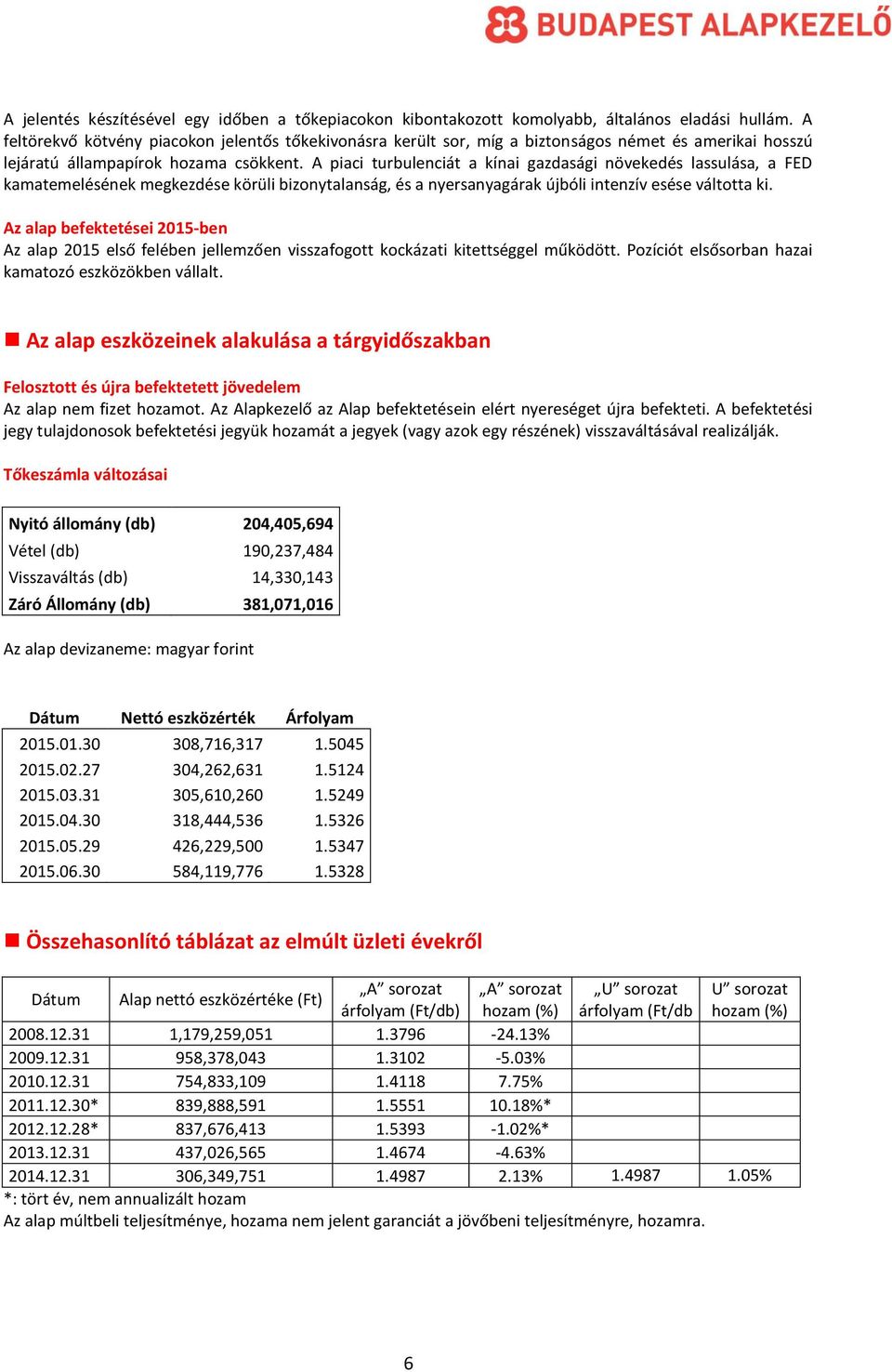 A piaci turbulenciát a kínai gazdasági növekedés lassulása, a FED kamatemelésének megkezdése körüli bizonytalanság, és a nyersanyagárak újbóli intenzív esése váltotta ki.