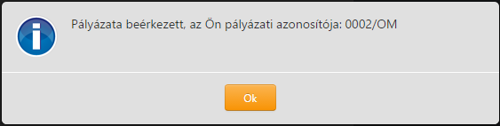 h. Dokumentumok fül: A pályázat beadásához kapcsolódó dokumentumainkat tölthetjük fel(.), valamint le ( ).