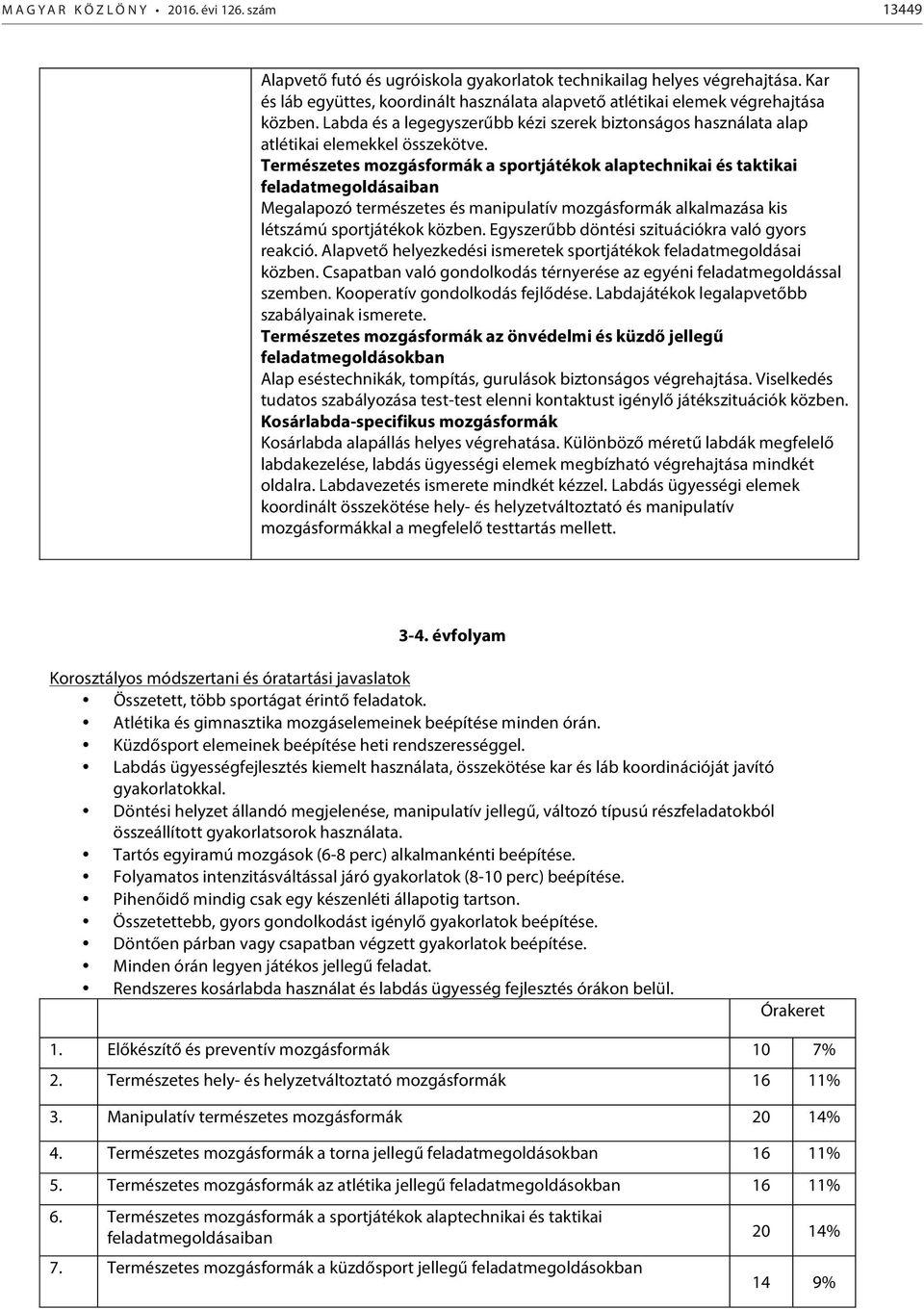 Természetes mozgásformák a sportjátékok alaptechnikai és taktikai feladatmegoldásaiban Megalapozó természetes és manipulatív mozgásformák alkalmazása kis létszámú sportjátékok közben.