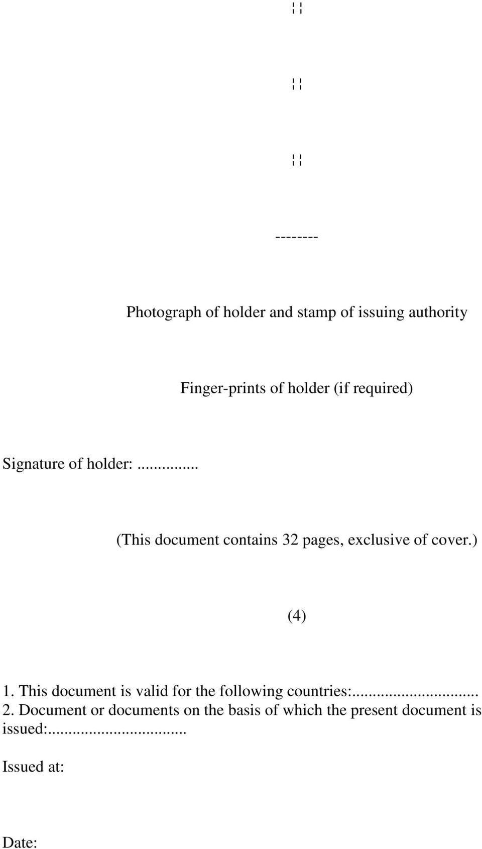 .. (This document contains 32 pages, exclusive of cover.) (4) 1.