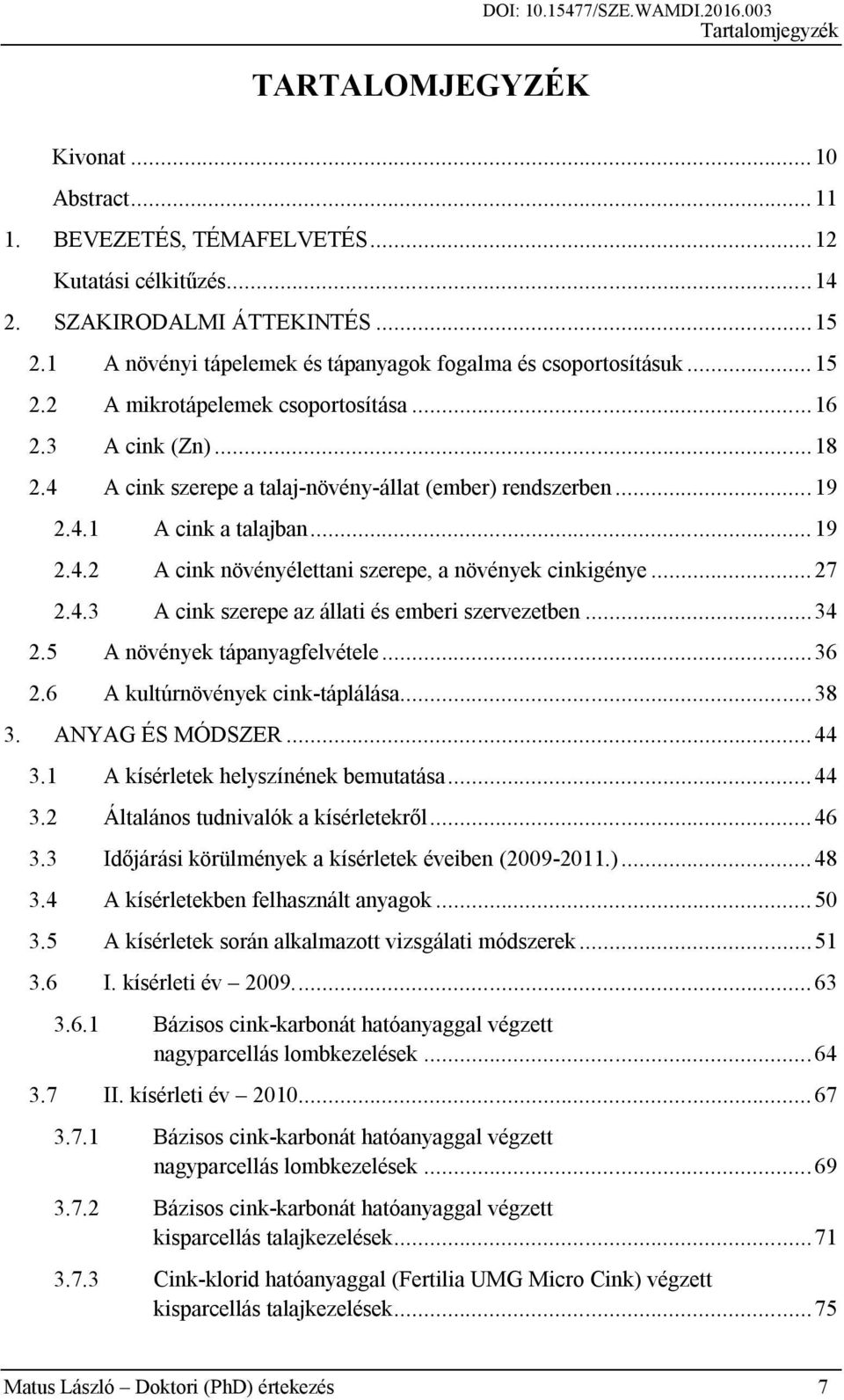 DOKTORI (PhD) ÉRTEKEZÉS - PDF Ingyenes letöltés