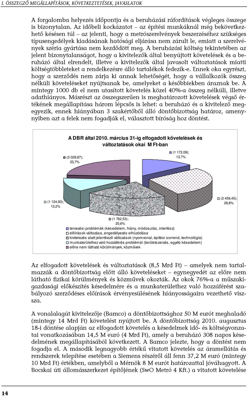 emiatt a szerelvények széria gyártása nem kezdődött meg.