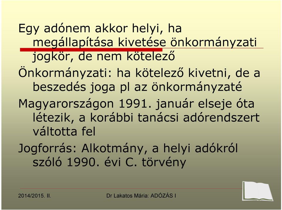 önkormányzaté Magyarországon 1991.