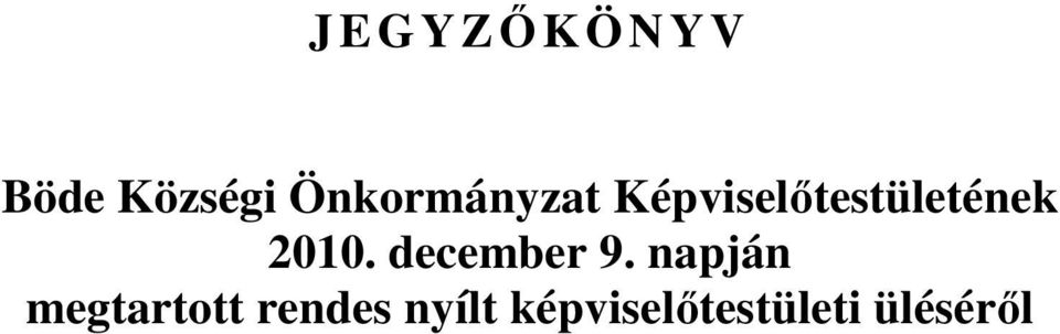 2010. december 9.