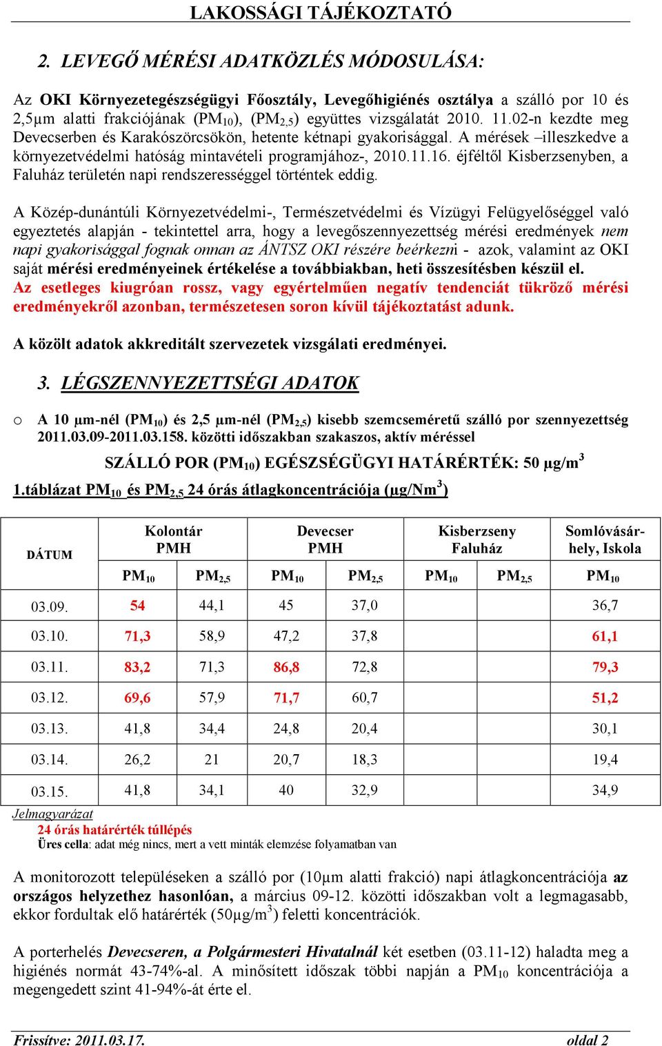 éjféltıl Kisberzsenyben, a Faluház területén napi rendszerességgel történtek eddig.