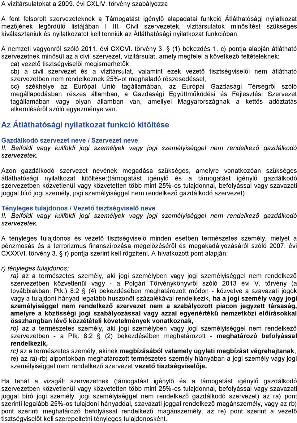 (1) bekezdés 1.