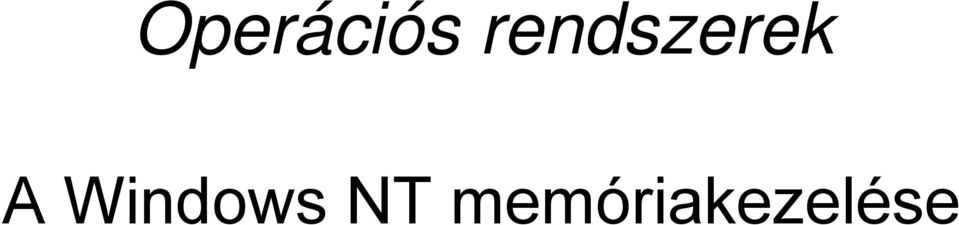 Windows NT