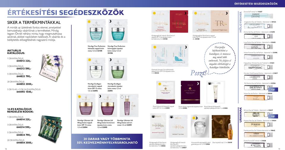Ifjúságmegőrző intenzív SkinGenist II nappali SPF 15 és éjszakai krém - termékminta 3 ml 24183 Ifjúságmegőrző SkinGenist nappali krém SPF 15 és éjszakai krém 1,5 ml/ db.