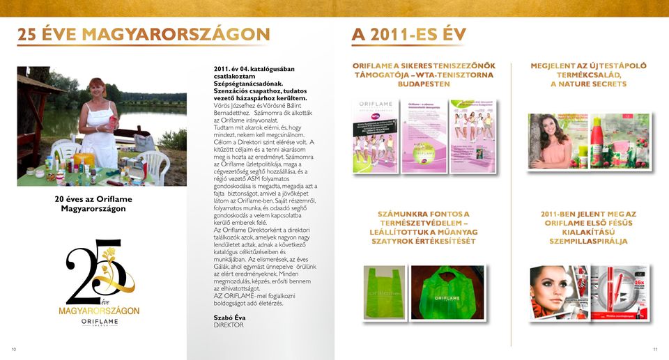 Célom a Direktori szint elérése volt. A kitűzött céljaim és a tenni akarásom meg is hozta az eredményt.