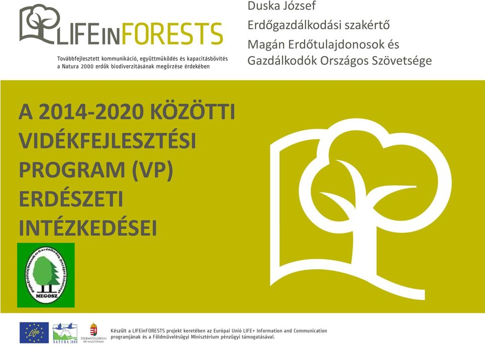 Országos Szövetsége A 2014-2020 KÖZÖTTI