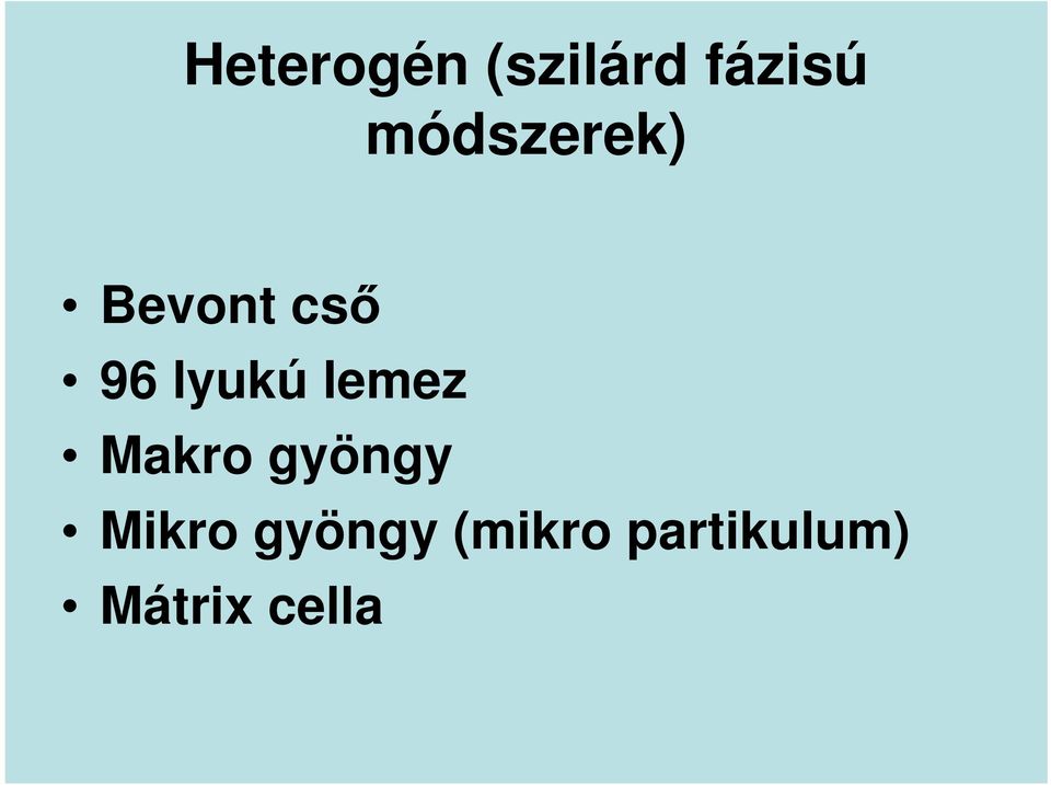 lyukú lemez Makro gyöngy