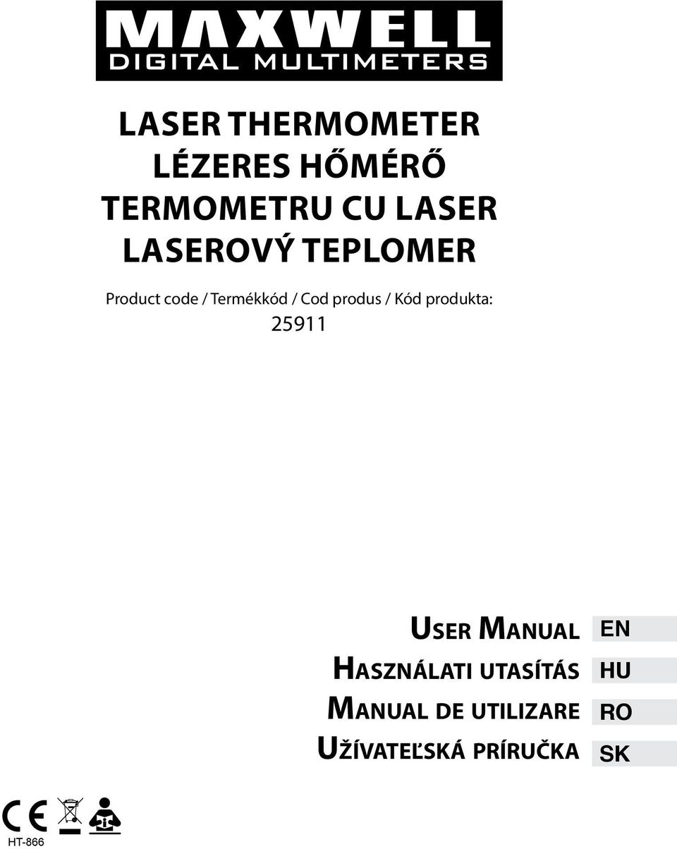 / Kód produkta: 2911 User Manual Használati utasítás