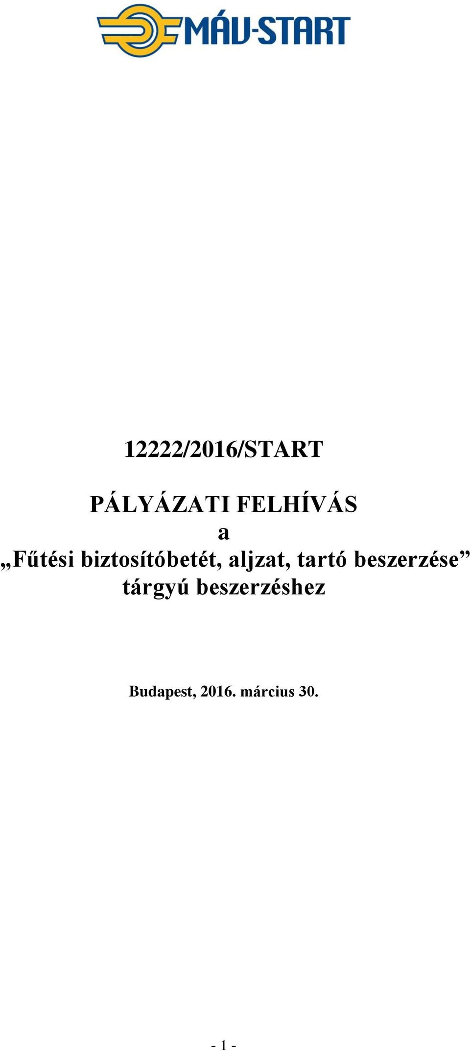 aljzat, tartó beszerzése tárgyú