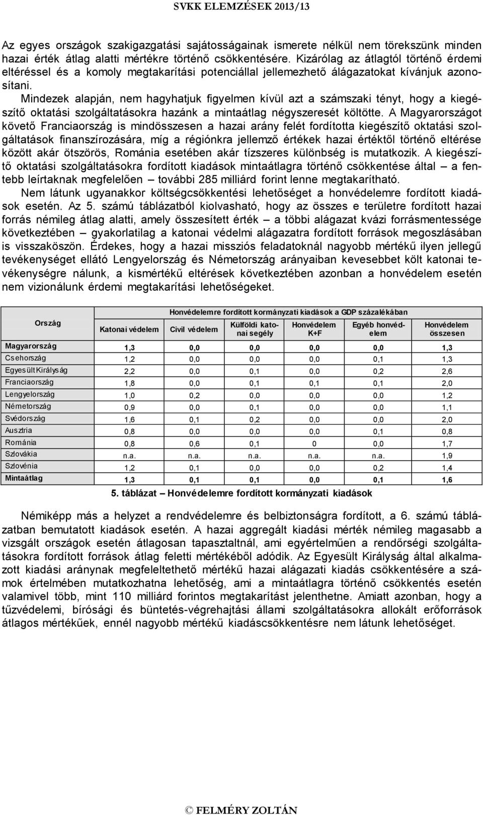 Mindezek alapján, nem hagyhatjuk figyelmen kívül azt a számszaki tényt, hogy a kiegészítő i ra hazánk a mintaátlag négyszeresét költötte.