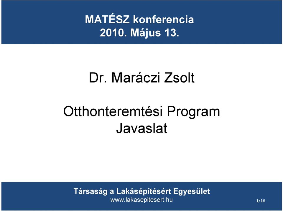 Program Javaslat Társaság a