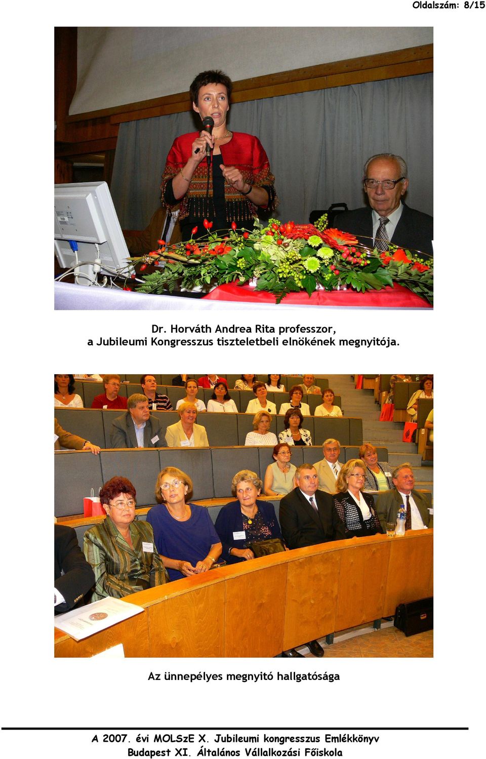 Jubileumi Kongresszus tiszteletbeli
