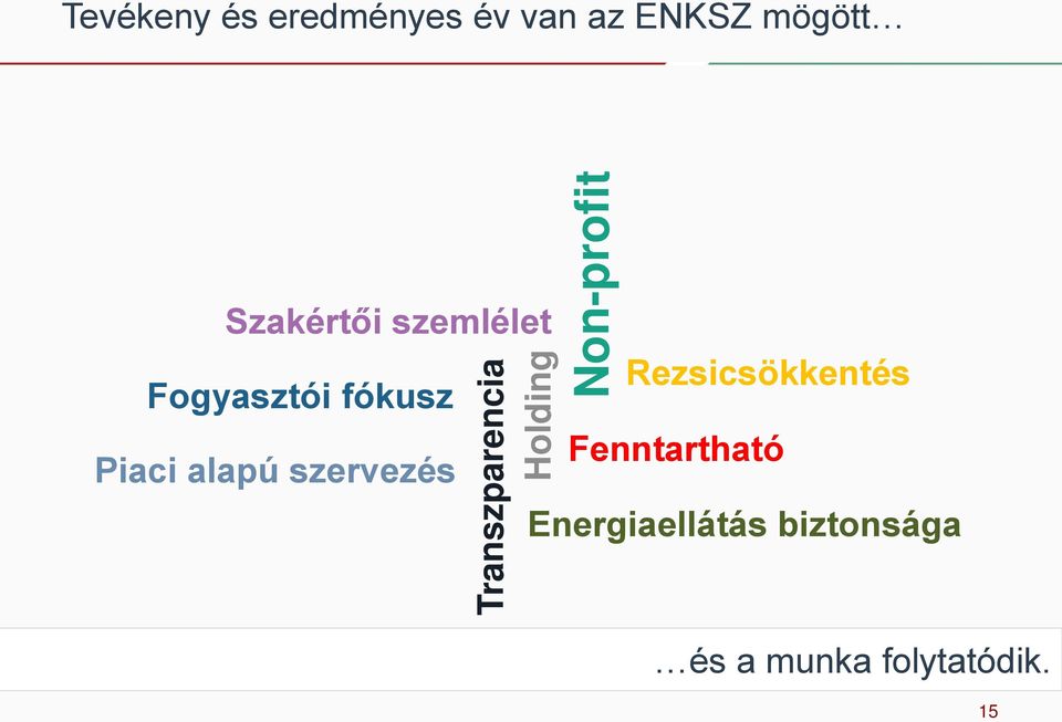 Rezsicsökkentés Fogyasztói fókusz Fenntartható Piaci