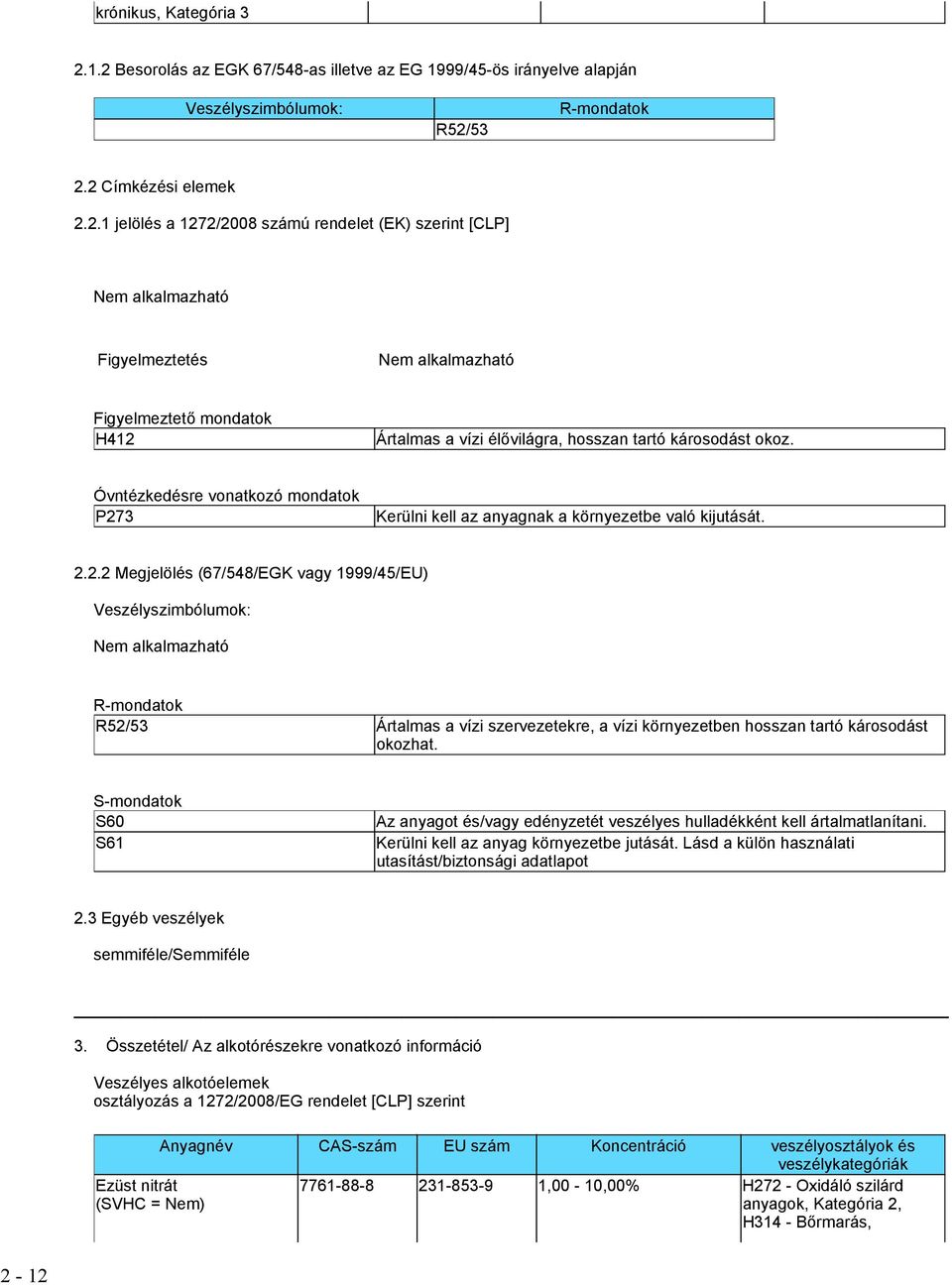 Óvntézkedésre vonatkozó mondatok P27