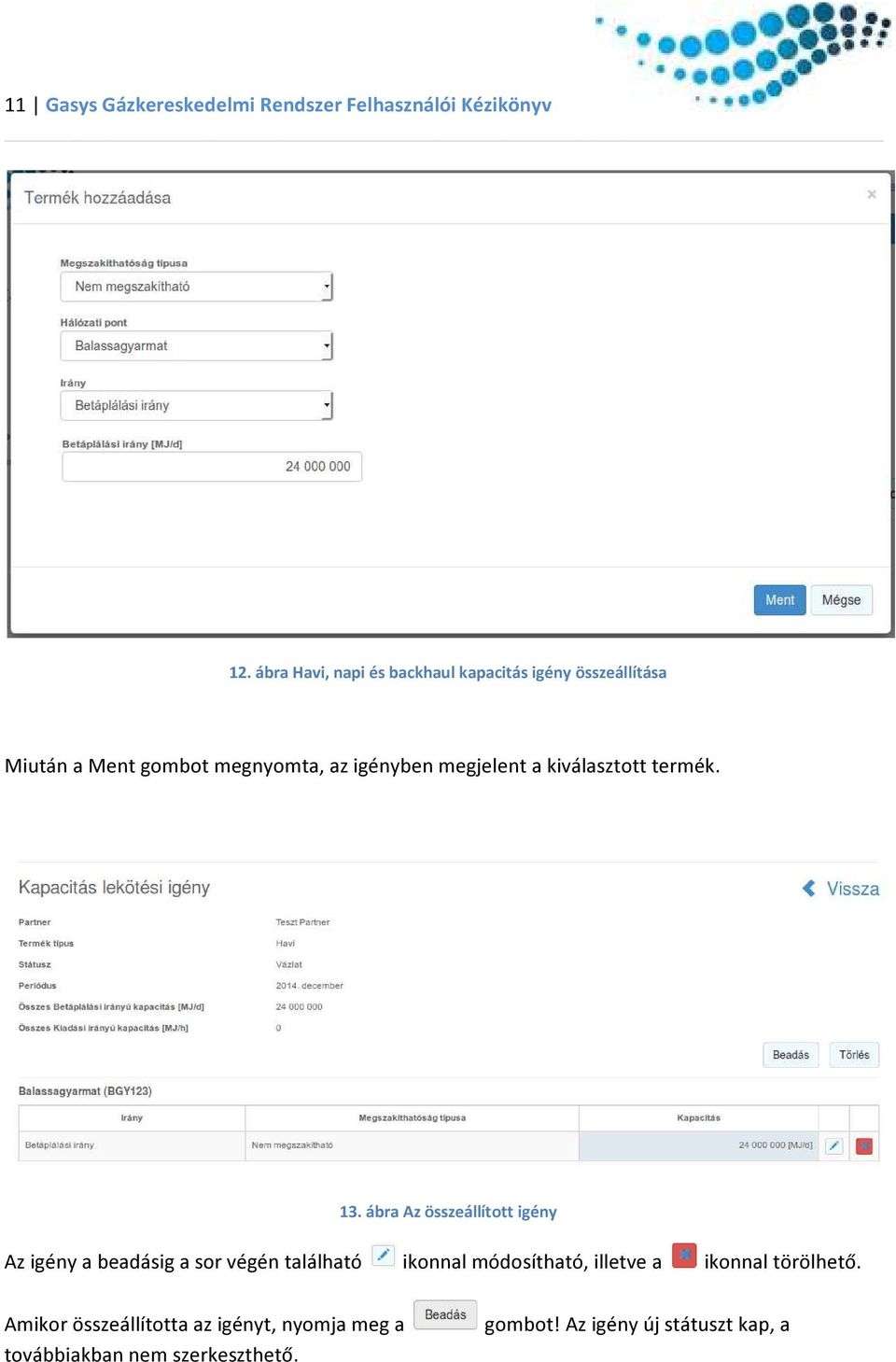 megjelent a kiválasztott termék. 13.