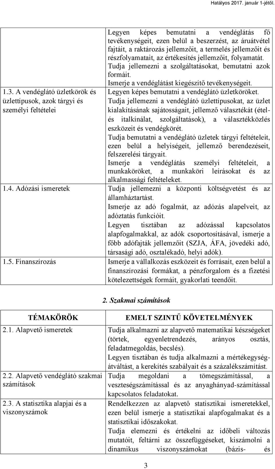 Ismerje a vendéglátást kiegészítő tevékenységeit. Legyen képes bemutatni a vendéglátó üzletköröket.
