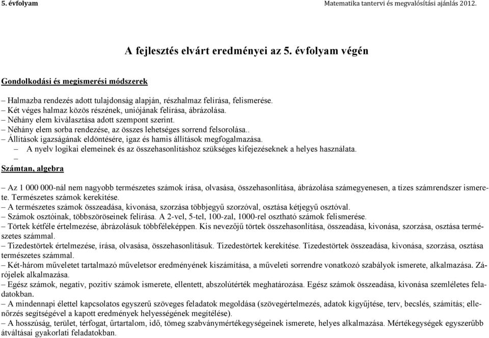 Néhány elem kiválasztása adott szempont szerint. Néhány elem sorba rendezése, az összes lehetséges sorrend felsorolása.. Állítások igazságának eldöntésére, igaz és hamis állítások megfogalmazása.