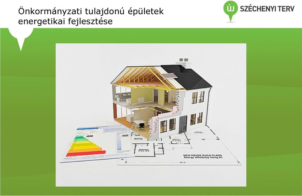 épületek