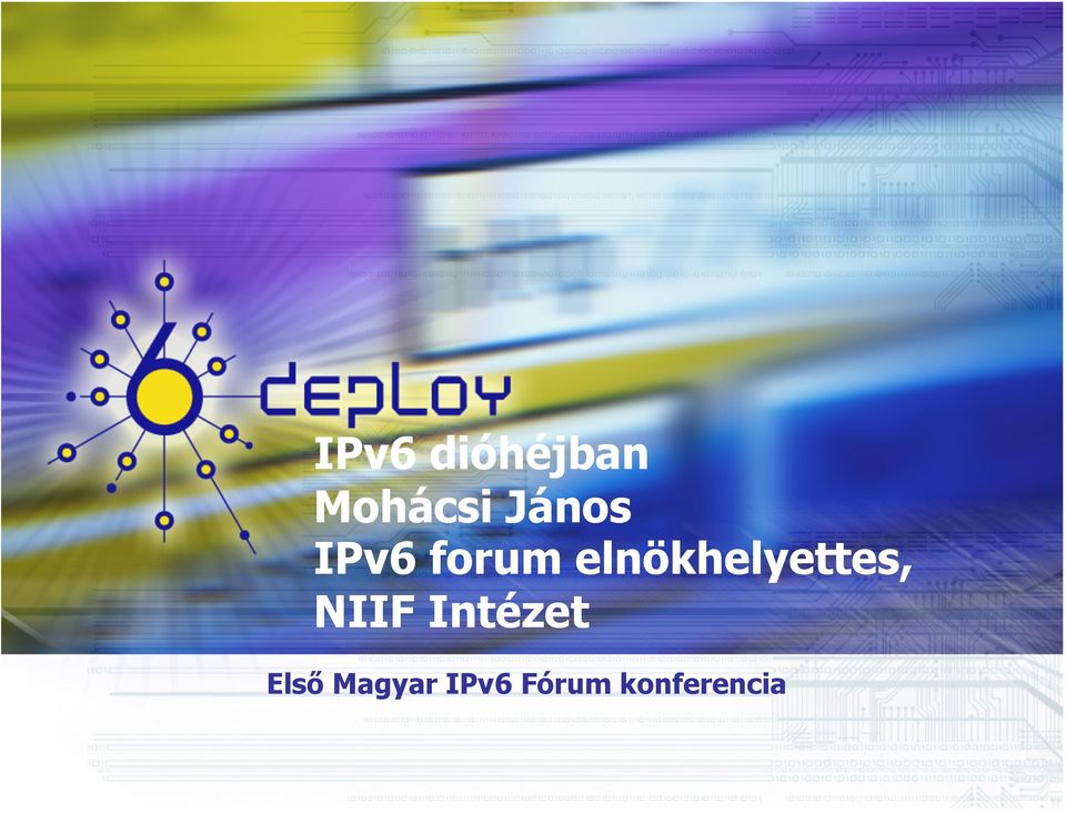 elnökhelyettes, NIIF