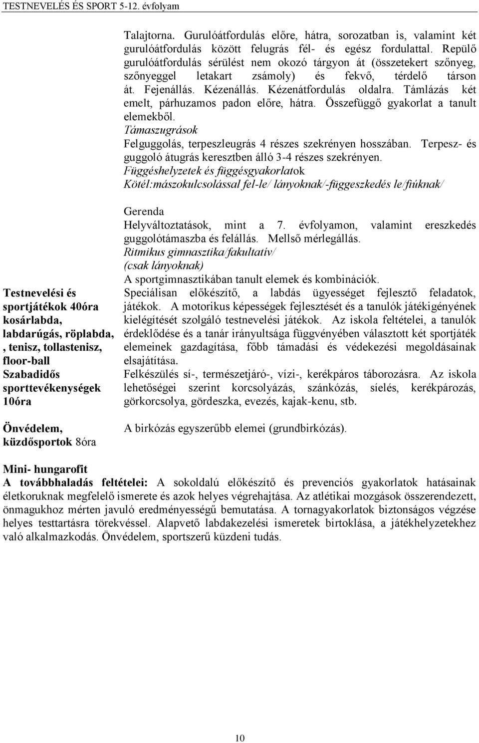 támlázás két emelt, párhuzamos padon előre, hátra.összefüggő gyakorlat a tanult elemekből. Támaszugrások Felguggolás, terpeszleugrás 4 részes szekrényen hosszában.