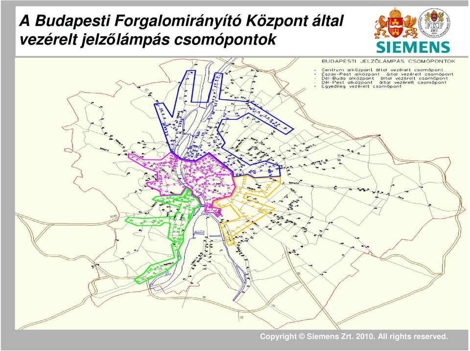 Központ által