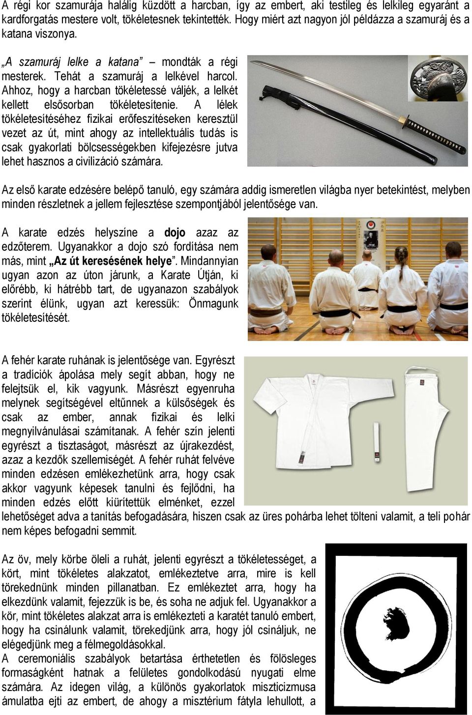 A Karate-do szociális és fizikai értéke Készítette: Csákvári László - PDF  Ingyenes letöltés