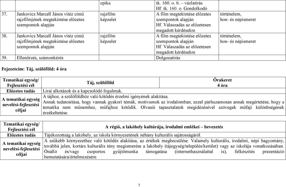 Válaszadás az előzetesen megadott kérdésekre 38.