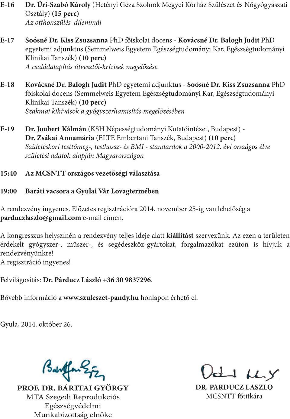 Balogh Judit PhD egyetemi adjunktus - Soósné Dr.