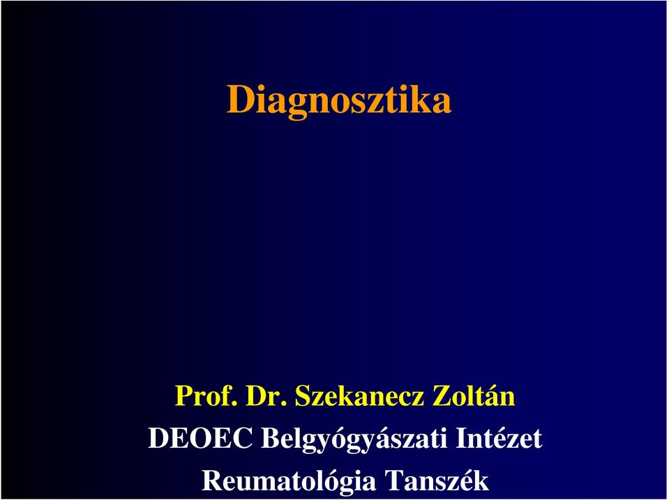 Belgyógyászati Intézet
