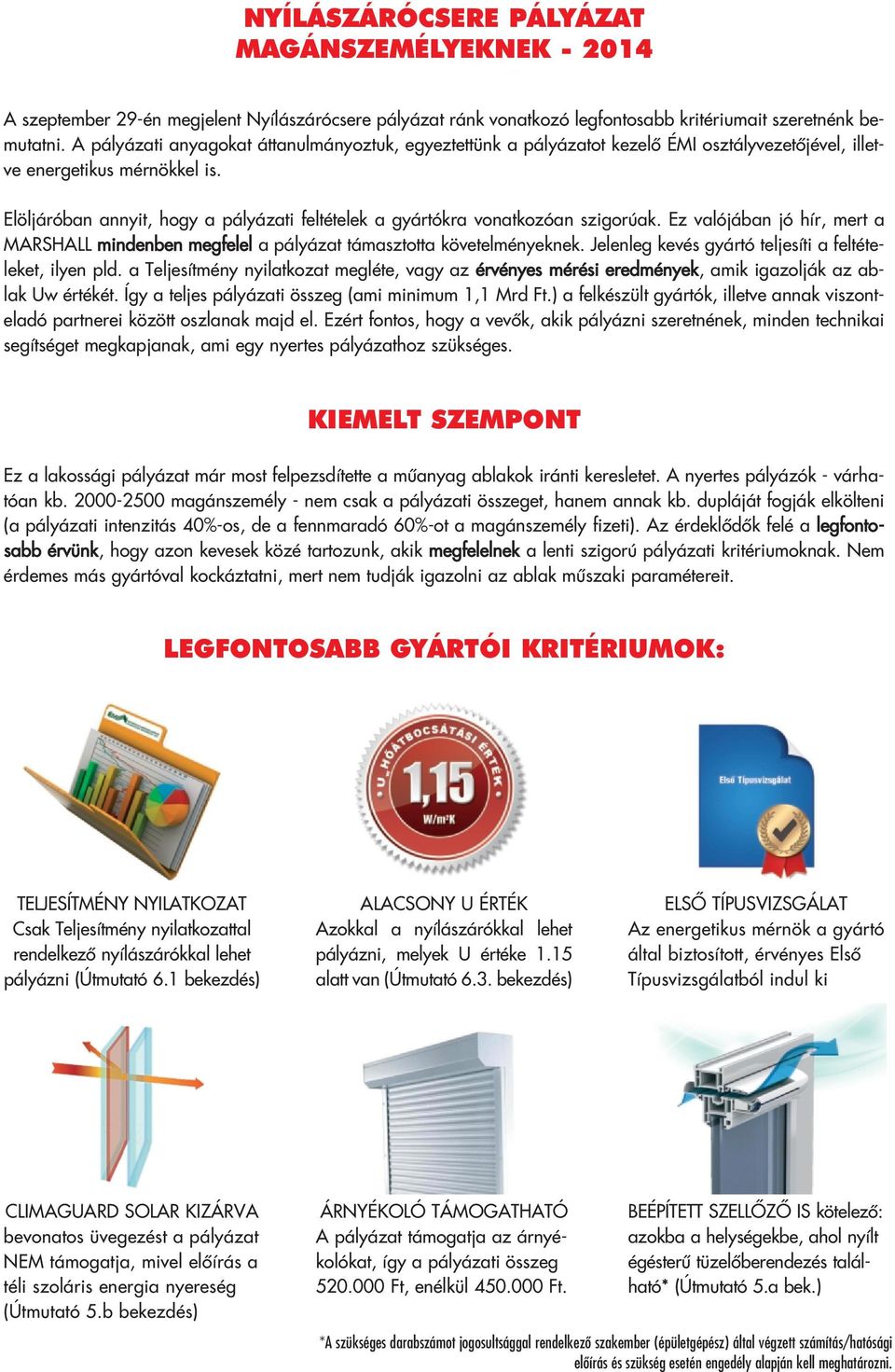 NYÍLÁSZÁRÓCSERE PÁLYÁZAT - PDF Ingyenes letöltés