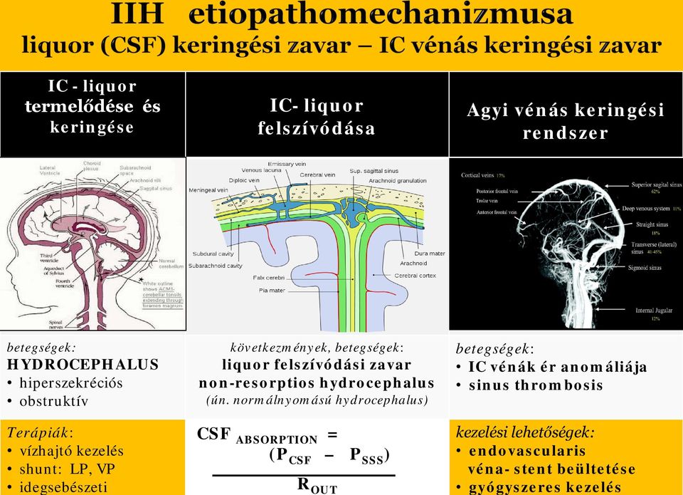 felszívódási zavar nn-resrptis hydrcephalus (ún.