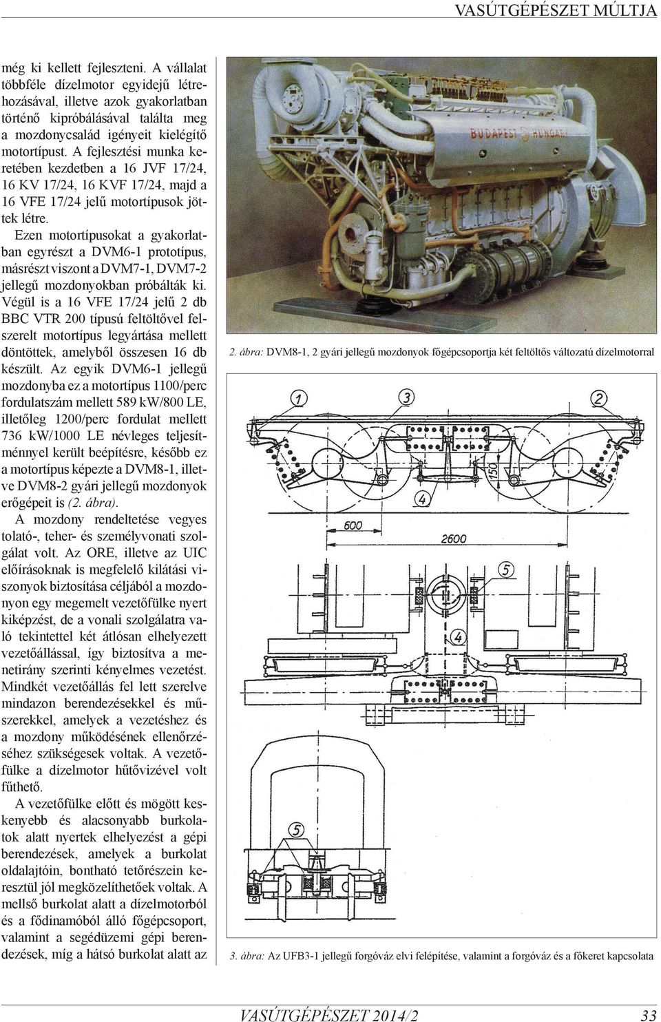 A fejlesztési munka keretében kezdetben a 16 JVF 17/24, 16 KV 17/24, 16 KVF 17/24, majd a 16 VFE 17/24 jelű motortípusok jöttek létre.