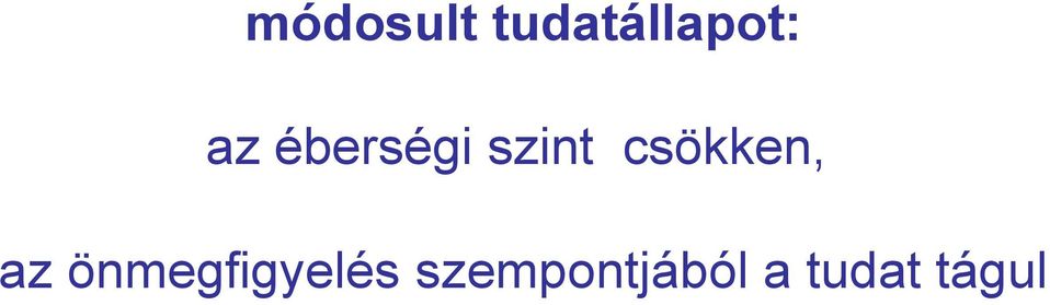 csökken, az
