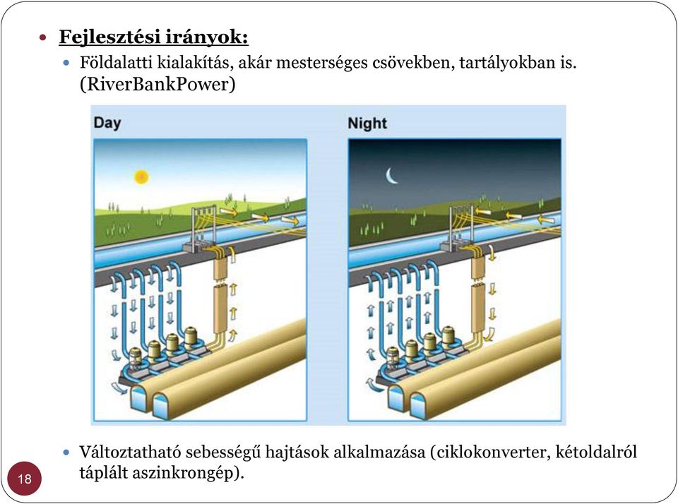 (RiverBankPower) 18 Változtatható sebességű