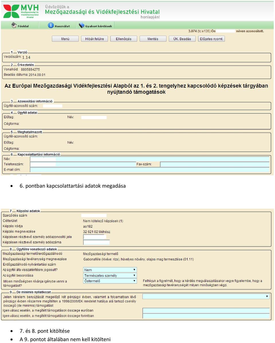 megadása 7. és 8.