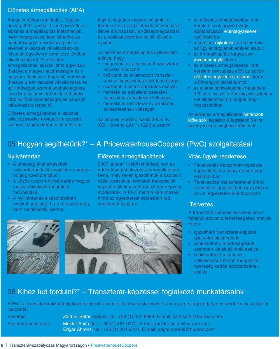jövôbeni alkalmazásáról.