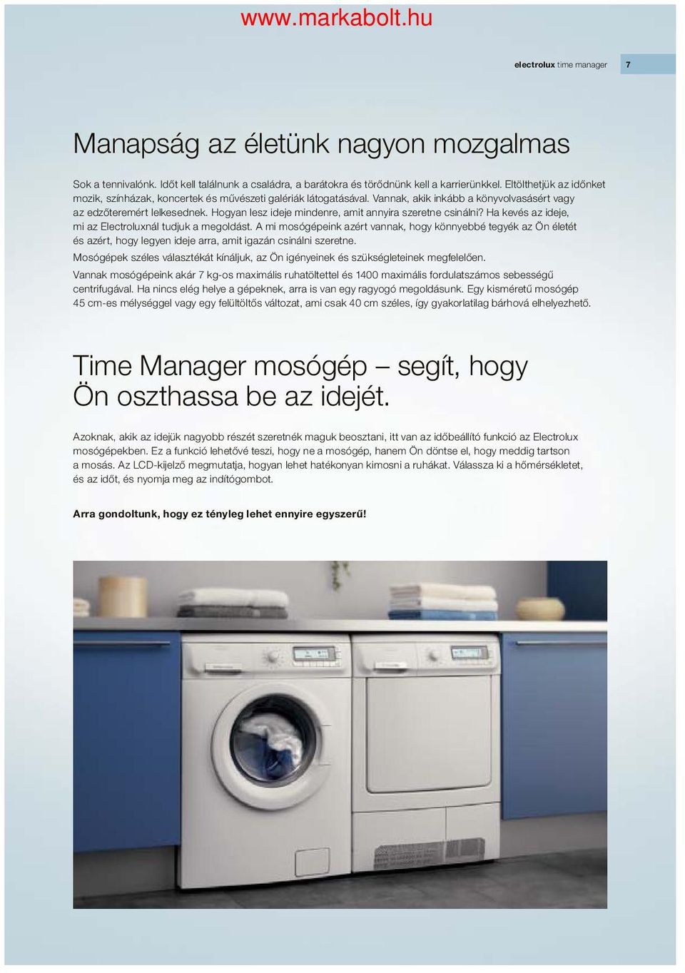 mosógépek, mosó-szárítók, mosogatógépek és szárítógépek PDF Ingyenes  letöltés