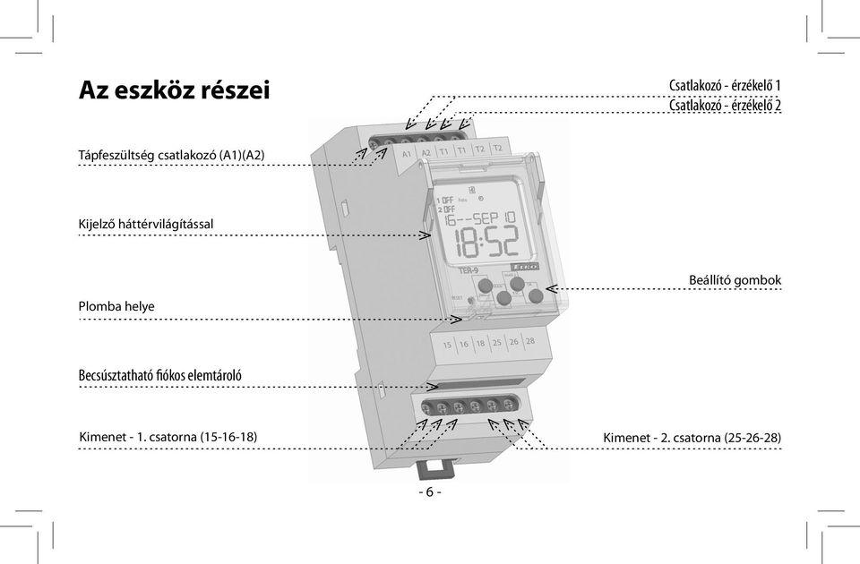Hungary. Multifunkciós digitális termosztát H U TER-9 - PDF Ingyenes  letöltés