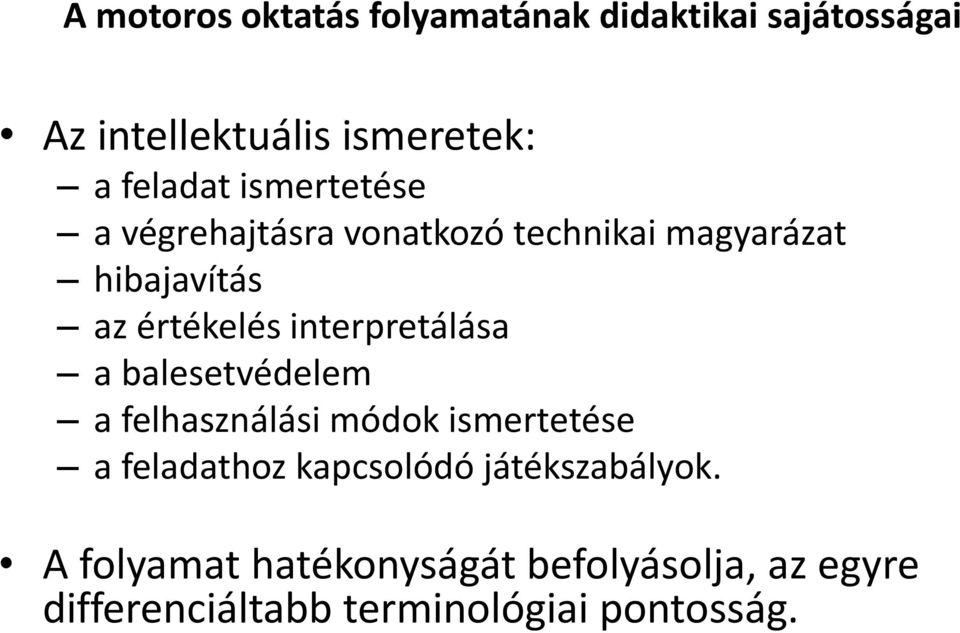 interpretálása a balesetvédelem a felhasználási módok ismertetése a feladathoz kapcsolódó